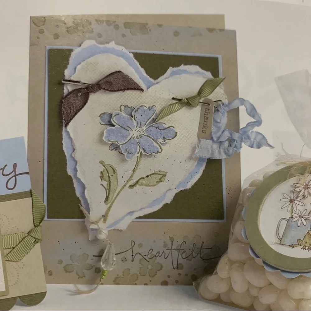 STAMPIN Up! Heartfelt Thanks - Set of 9 Stamps